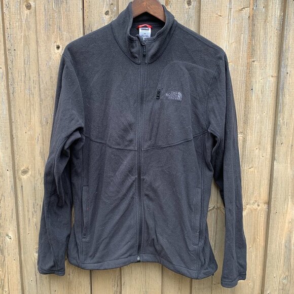 The North Face Sweater Jacket Full Zip Medium Gray - Picture 1 of 6